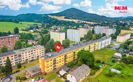 Prodej bytu 3+1 67 m², Sídliště, Cvikov - Cvikov II, okres Česká Lípa
