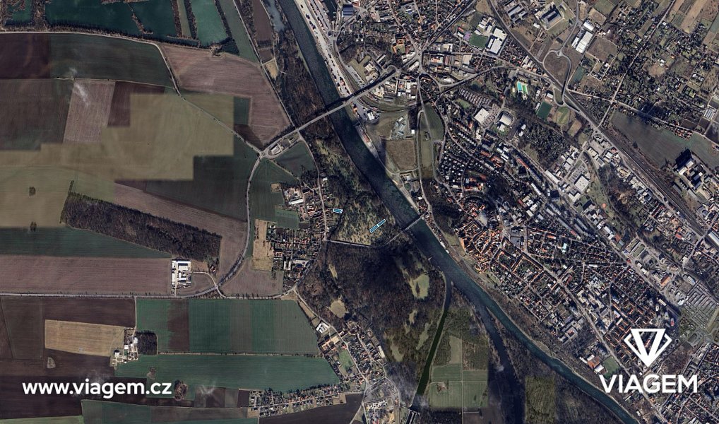Prodej zahrady 853 m², Hořín – náhled fotky 3