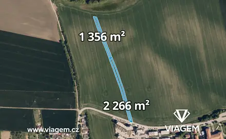 Prodej pole 1 207 m², Bučovice, okres Vyškov