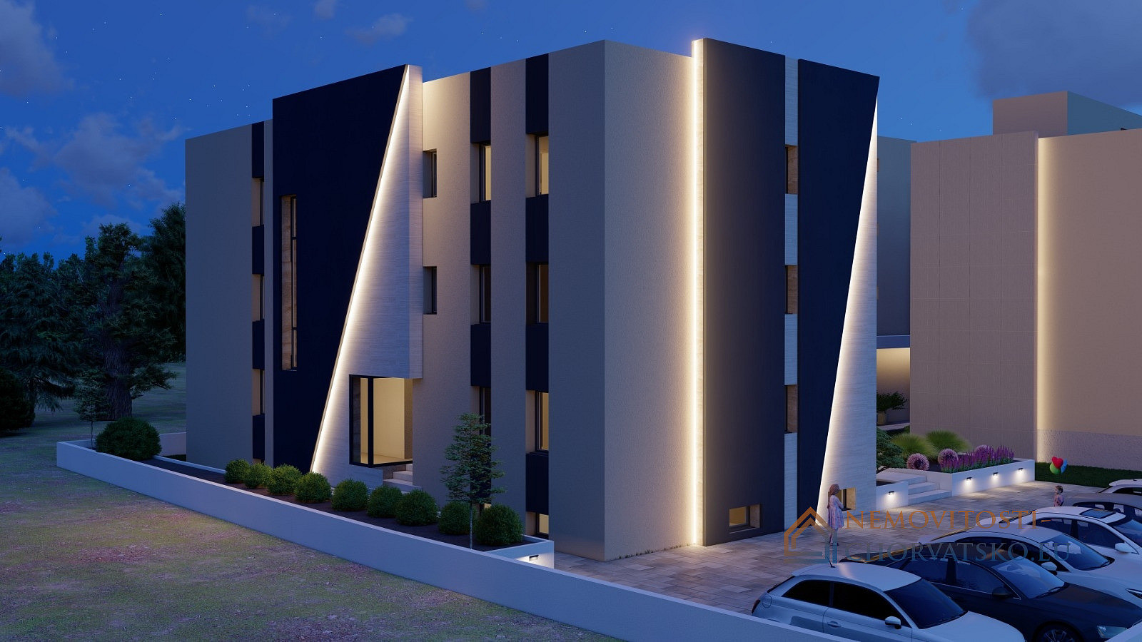 Prodej bytu 3+kk 100 m², Sukošan