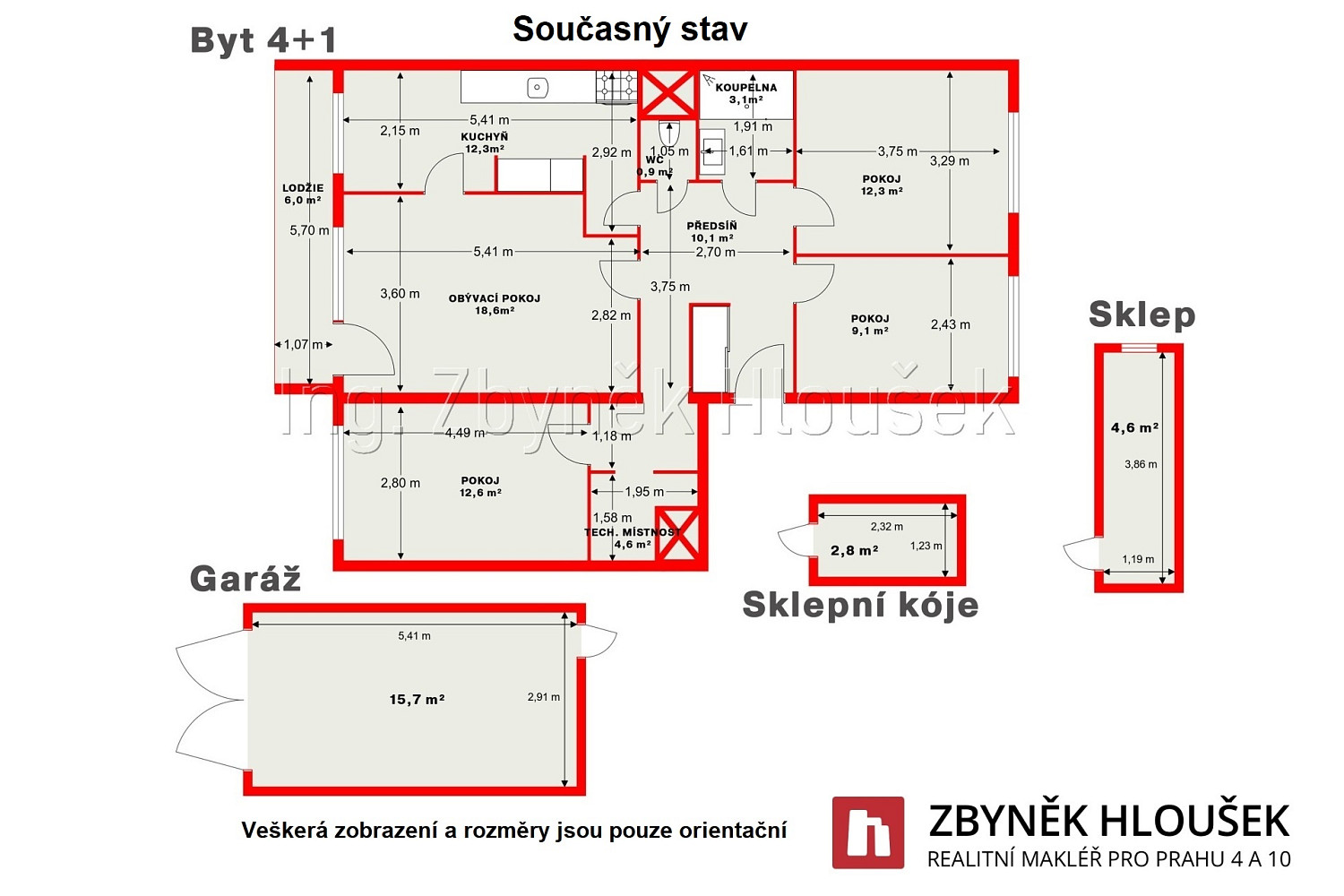 Prodej bytu 4+1 84 m² – fotografie 2