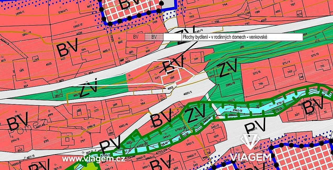Zahrada 1 413 m², Podíl 67 % o výměře 942 m²