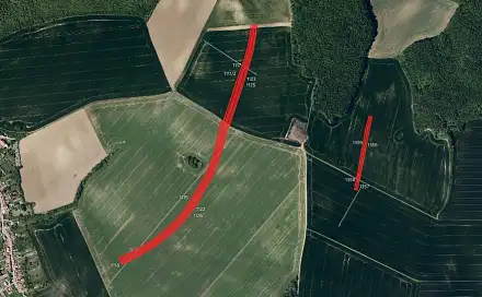 Prodej pole 17 481 m², Nemotice, okres Vyškov