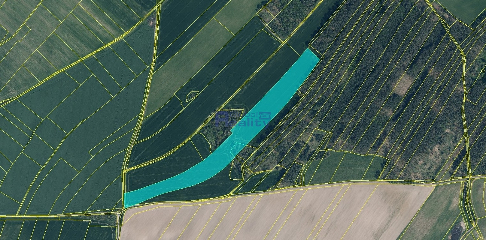 Prodej pole 45 747 m² – pohled 3