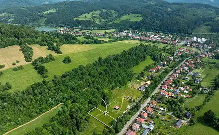 Prodej stavebního pozemku 1 143 m², Nový Hrozenkov, okres Vsetín