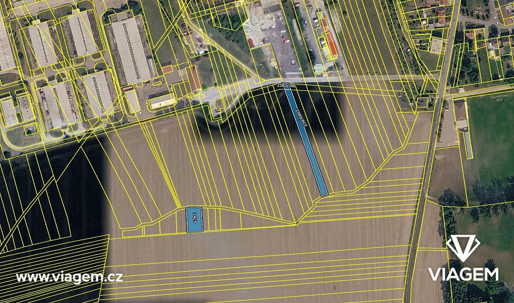 Prodej pole 555 m², Hroznová Lhota – náhled fotky 4