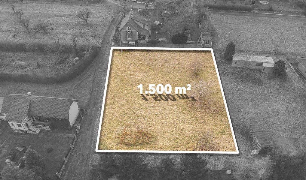 Prodej stavebního pozemku 1 500 m², Vrátkov – náhled fotky 3