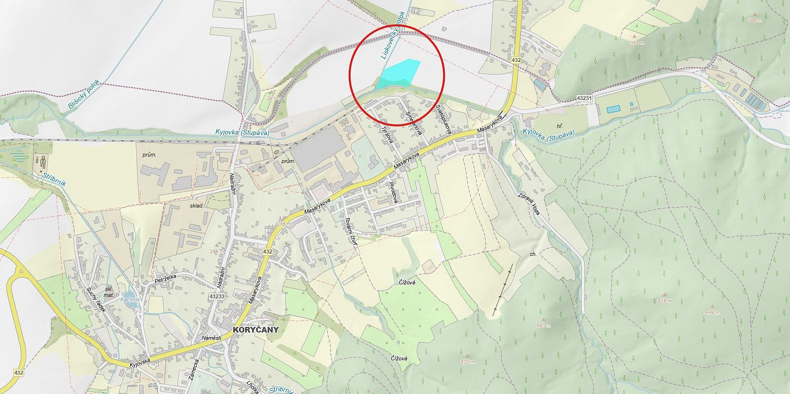 Prodej pole 11 742 m²