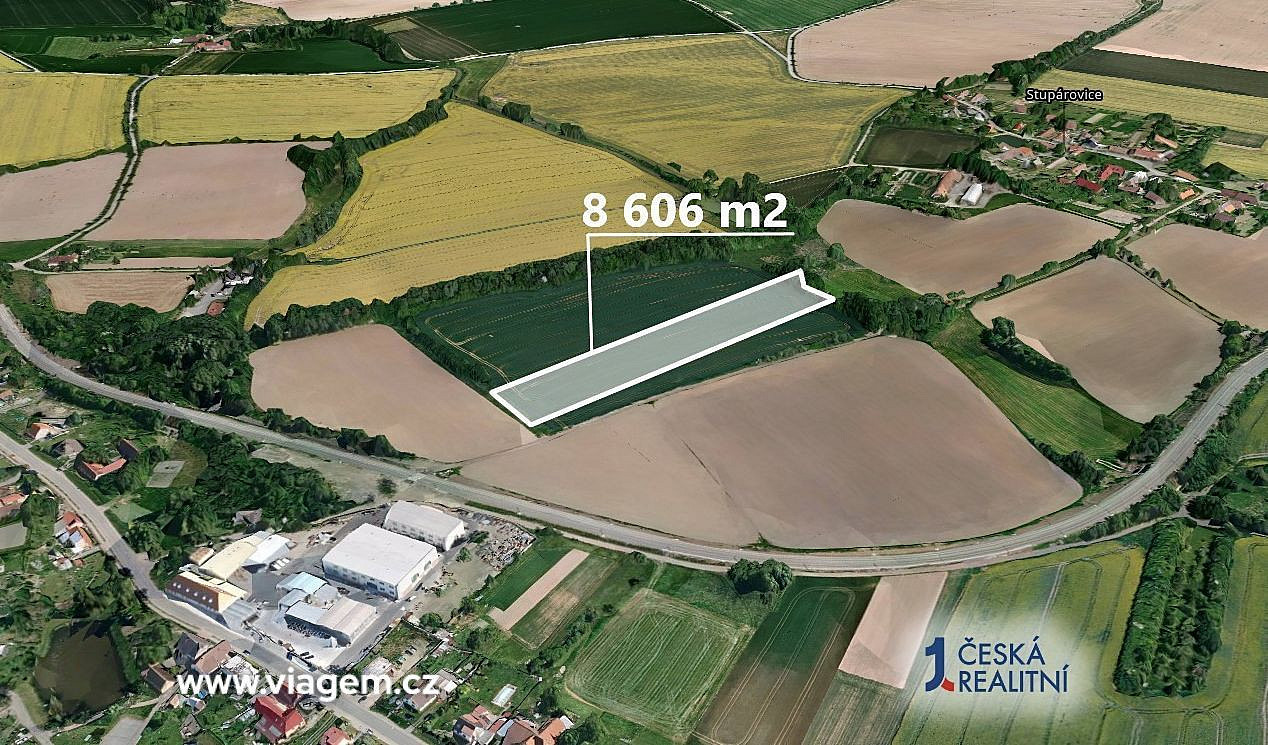 Prodej pole 2 868 m² – pohled 2