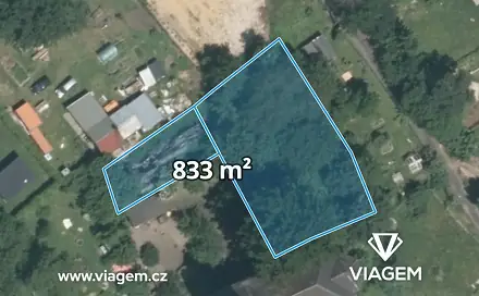 Prodej zahrady 416 m², Plesná, okres Cheb
