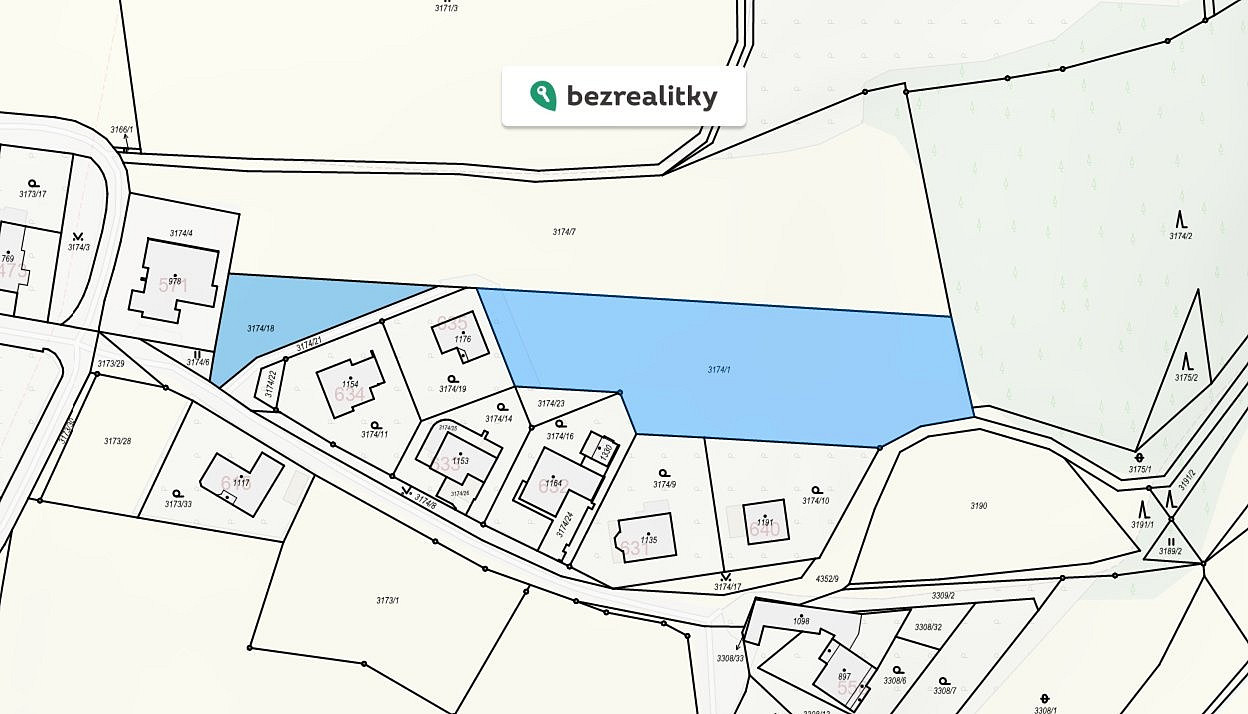 Prodej stavebního pozemku 4 232 m² – fotografie 2
