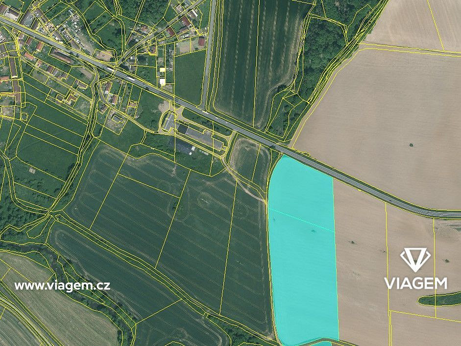 Prodej pole 3 914 m² - Widok 3