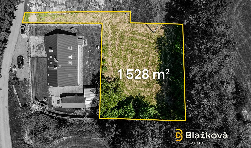 Prodej stavebního pozemku 1 528 m², Raškovice – fotka 1 z 17