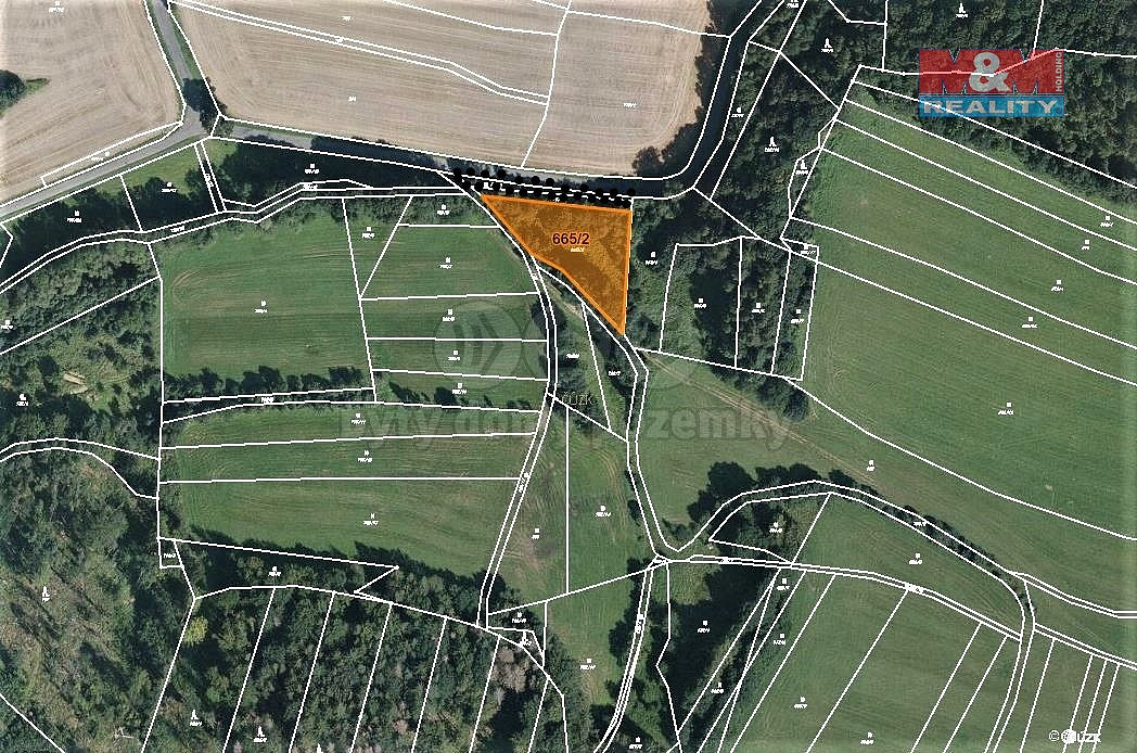 Prodej louky 808 m², Vranová Lhota