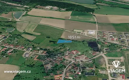 Prodej pole 617 m², Dobev, okres Písek
