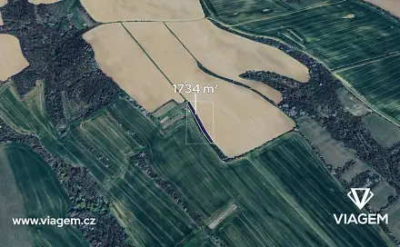 Prodej pole 289 m², Traplice, okres Uherské Hradiště
