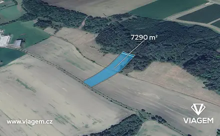 Prodej pole 1 822 m², Střemošice, okres Chrudim