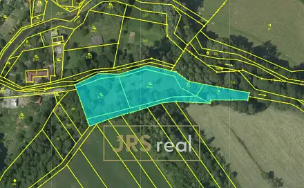 Prodej zahrady 3 371 m², Prostřední Poříčí, okres Blansko
