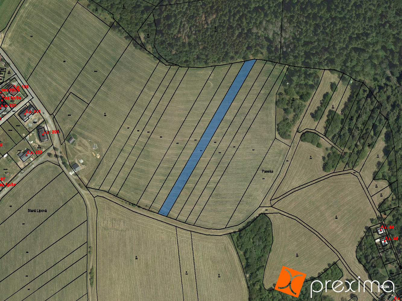 Prodej pole 152 m²