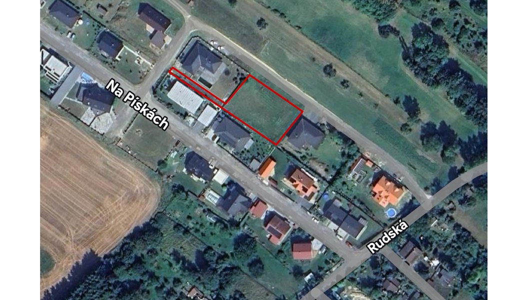 Prodej stavebního pozemku 1 290 m², Nové Strašecí – náhled fotky 2