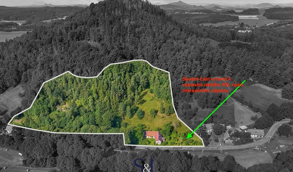 Prodej stavebního pozemku 19 100 m², Proseč pod Ještědem – náhled fotky 2
