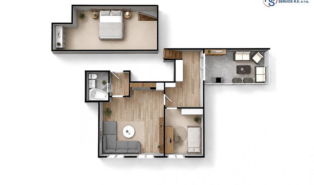 Prodej bytu 3+kk 64 m², Šternberk – náhled fotky 33