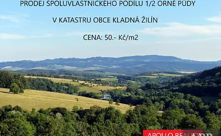 Prodej pole 7 542 m², Luhačovice, okres Zlín