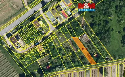 Prodej zahrady 285 m², Brod nad Dyjí, okres Břeclav