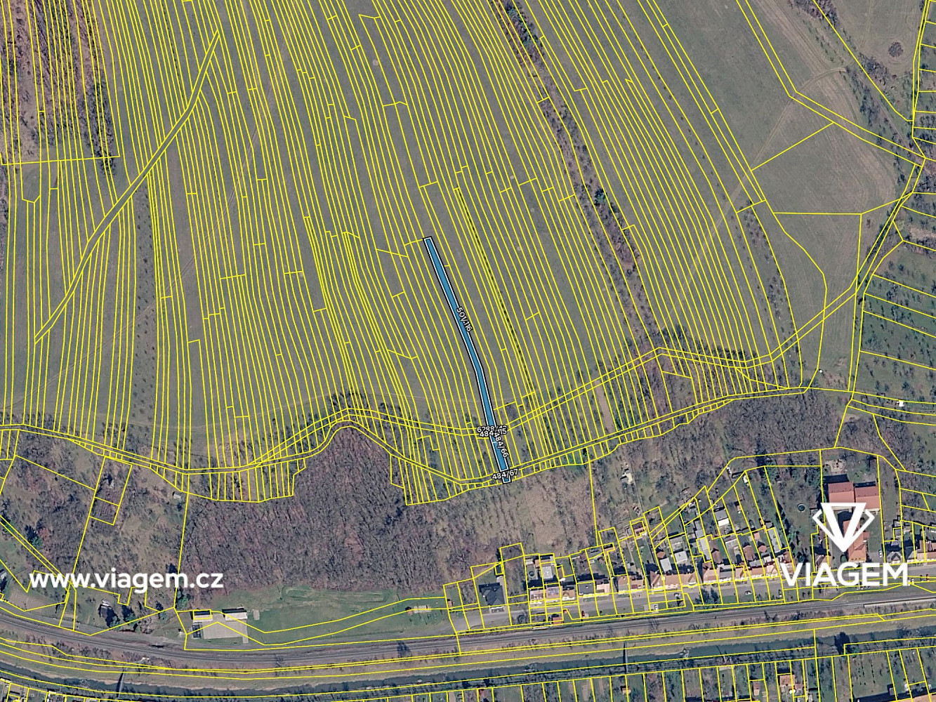 Prodej pole 849 m² – fotografie 4