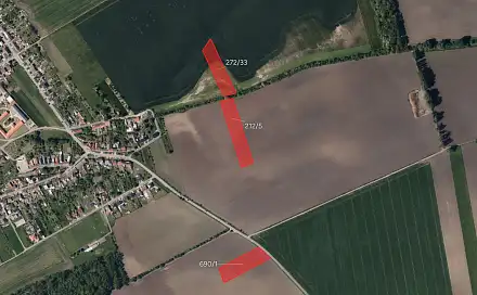Prodej pole 6 596 m², Rymice, okres Kroměříž