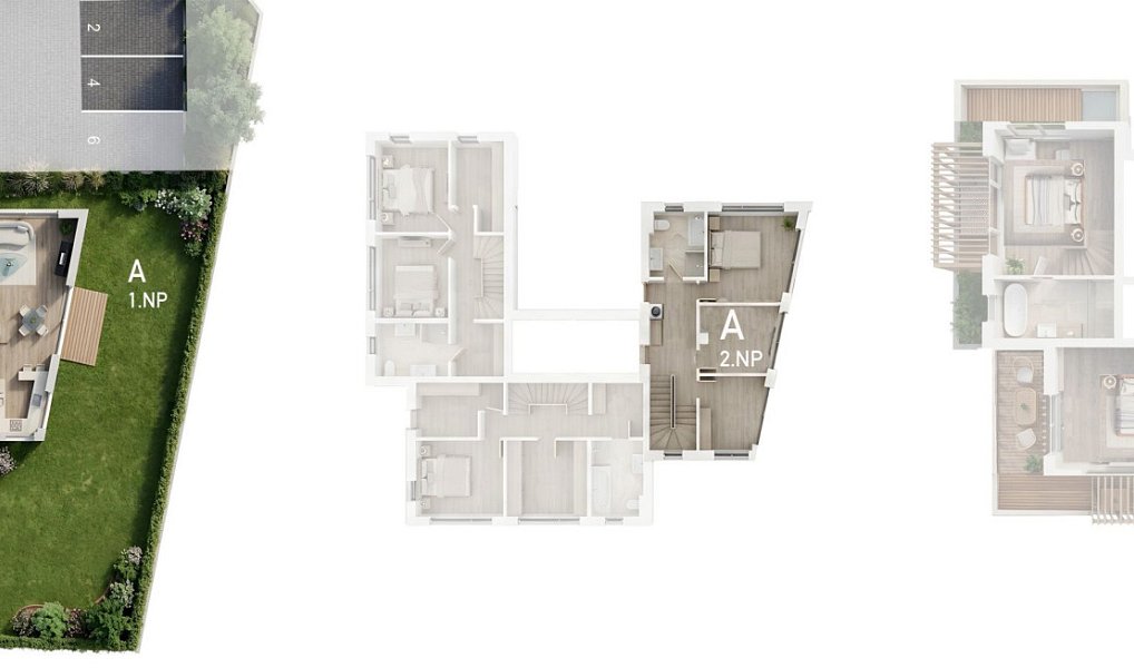 Prodej nájemního domu, činžáku 425 m², Velké Přílepy – náhled fotky 16