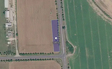 Prodej komerčního pozemku 2 265 m², Unhošť, okres Kladno