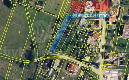 Prodej stavebního pozemku 611 m², Bouzov - Podolí, okres Olomouc