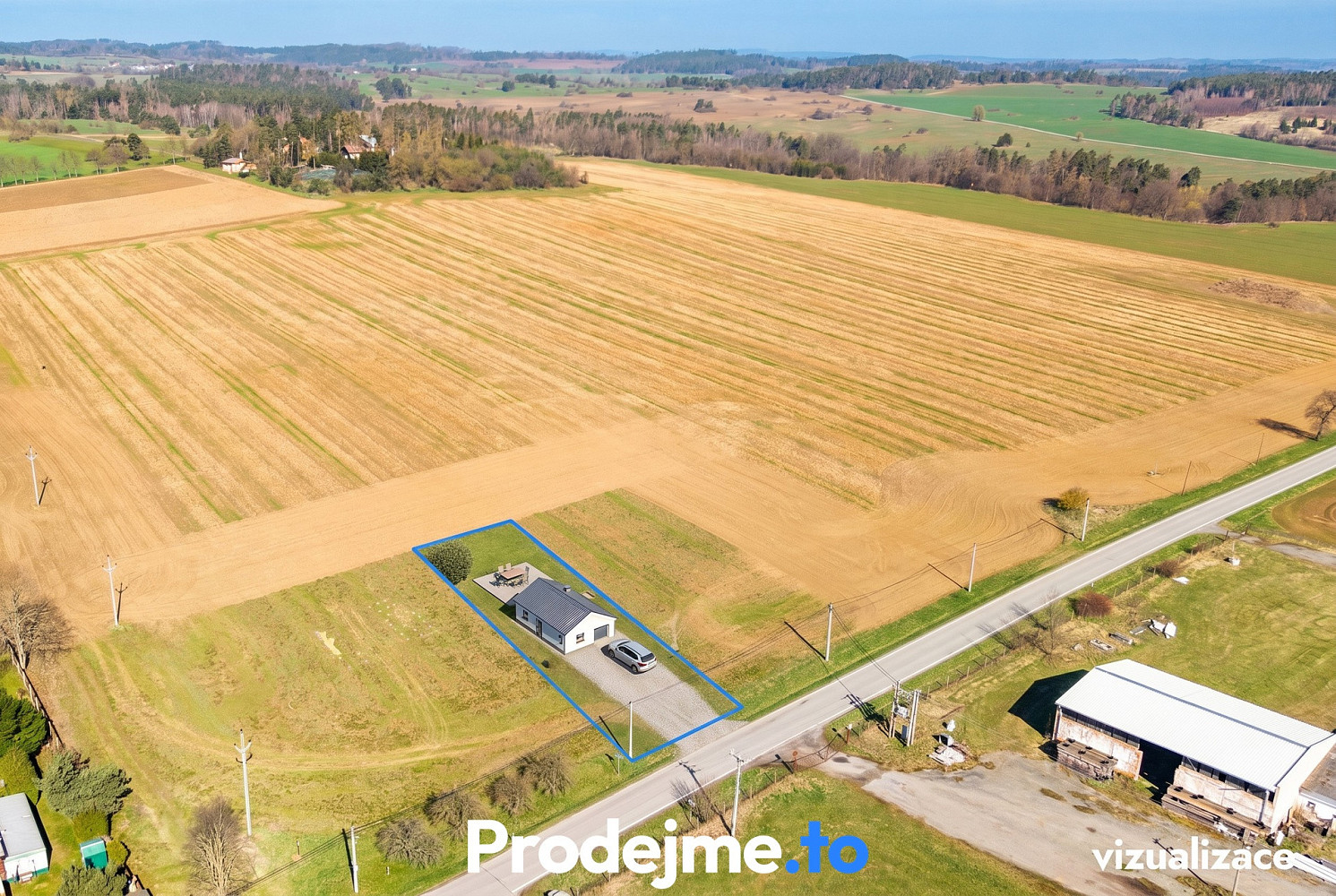Prodej stavebního pozemku 1 132 m²