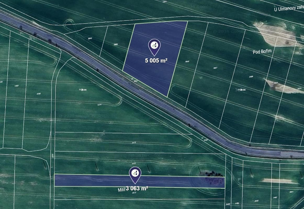 Prodej pole 9 848 m²