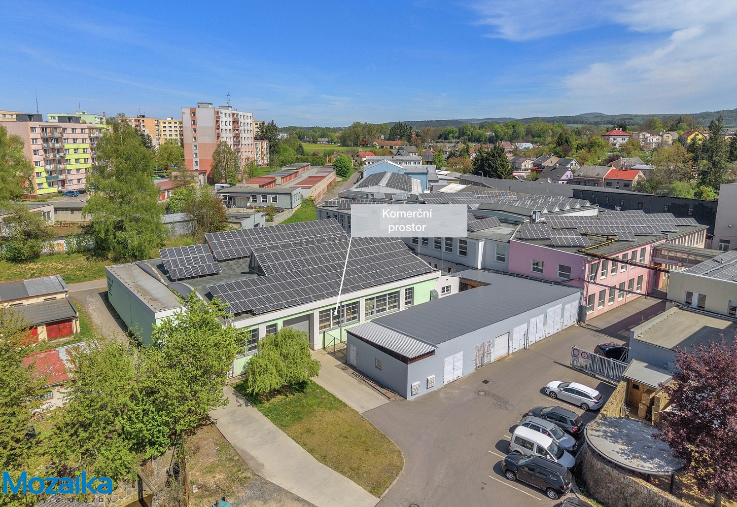 Pronájem výrobních prostor 439 m²