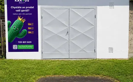 Prodej prostorné zděné garáže 31 m2 (velikost téměř 2 garáží), Jindřichov ve Slezsku, Jindřichov, okres Bruntál