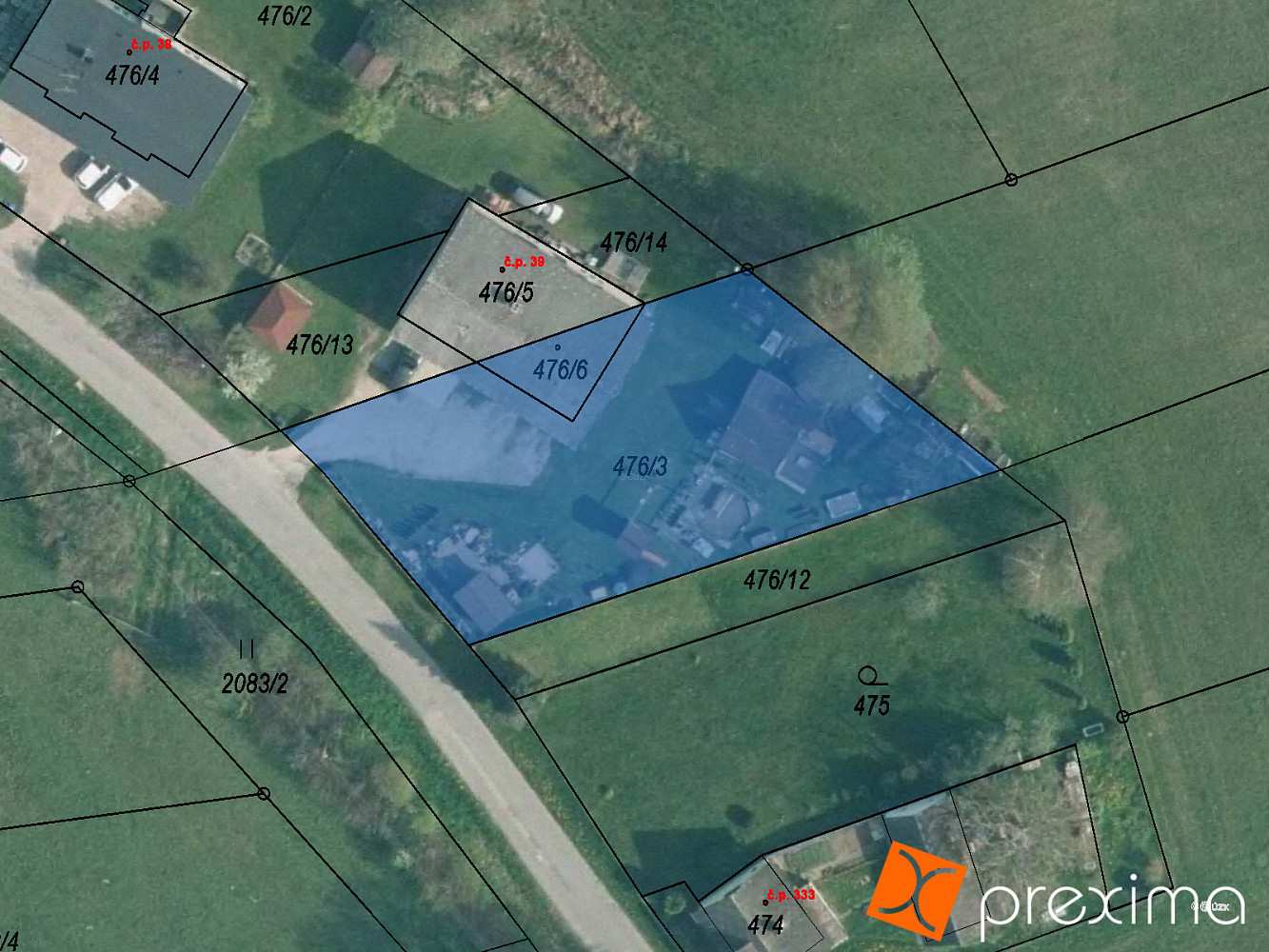 Prodej stavebního pozemku 33 m²