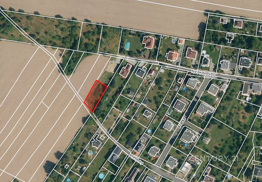 Prodej stavebního pozemku 643 m²