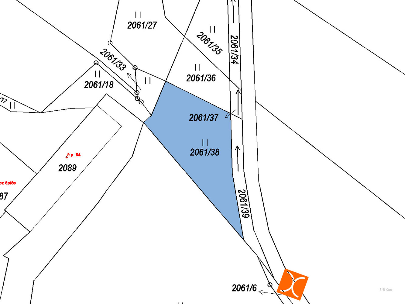 Prodej pozemku 292 m² – fotografie 2