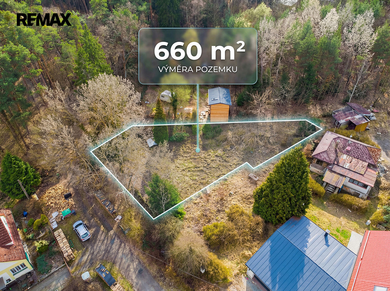 Prodej stavebního pozemku 660 m² – fotografie 4