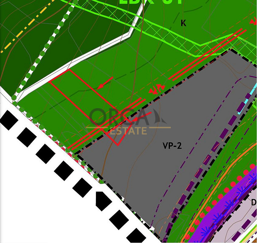 Prodej komerčního pozemku 6 505 m² – fotografie 4