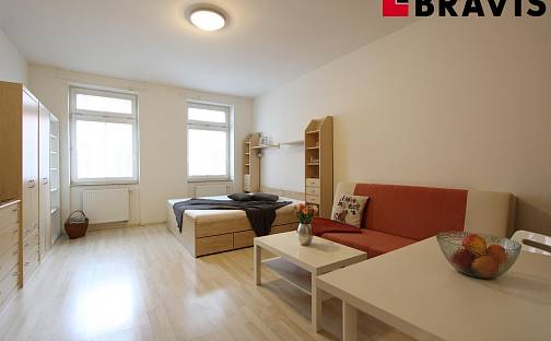 Pronájem bytu 1+kk 45 m², Spolková, Brno - Zábrdovice