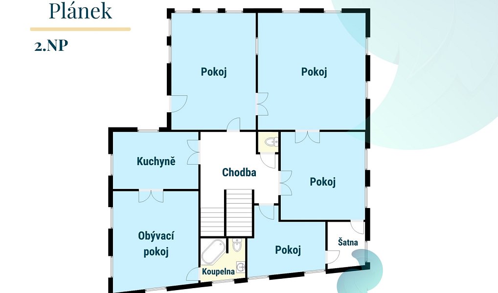 Prodej domu 322 m² s pozemkem 2 633 m², Jindřichův Hradec – náhled fotky 22