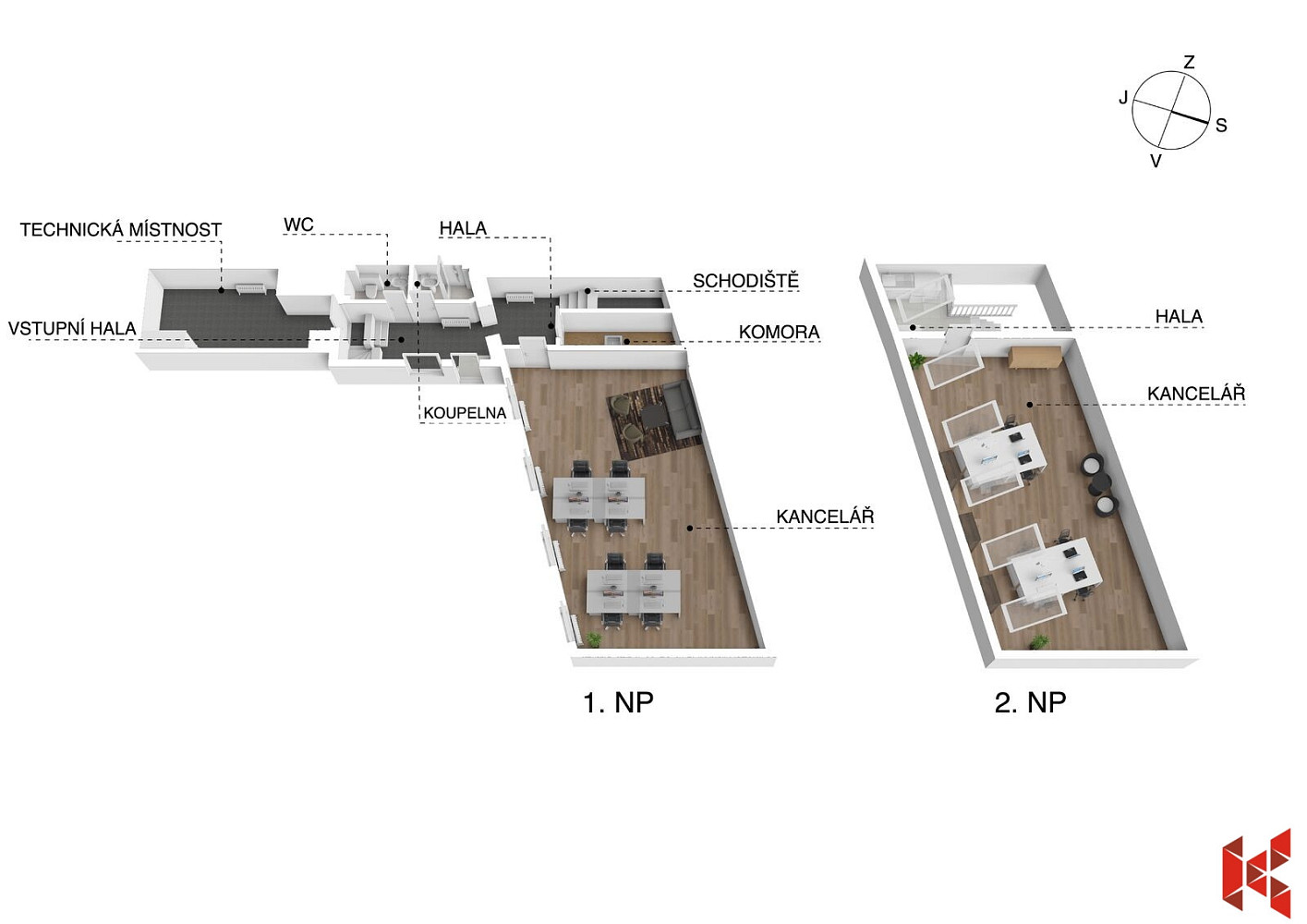 Prodej kanceláře 146 m² – fotografie 4