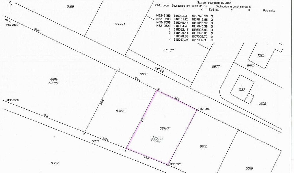 Prodej stavebního pozemku 819 m², Vamberk – náhled fotky 12