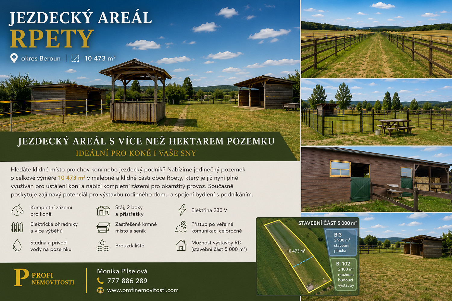 Prodej komerčního pozemku 10 473 m²