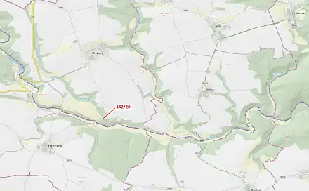 Dražba lesa 33 m², Břežany