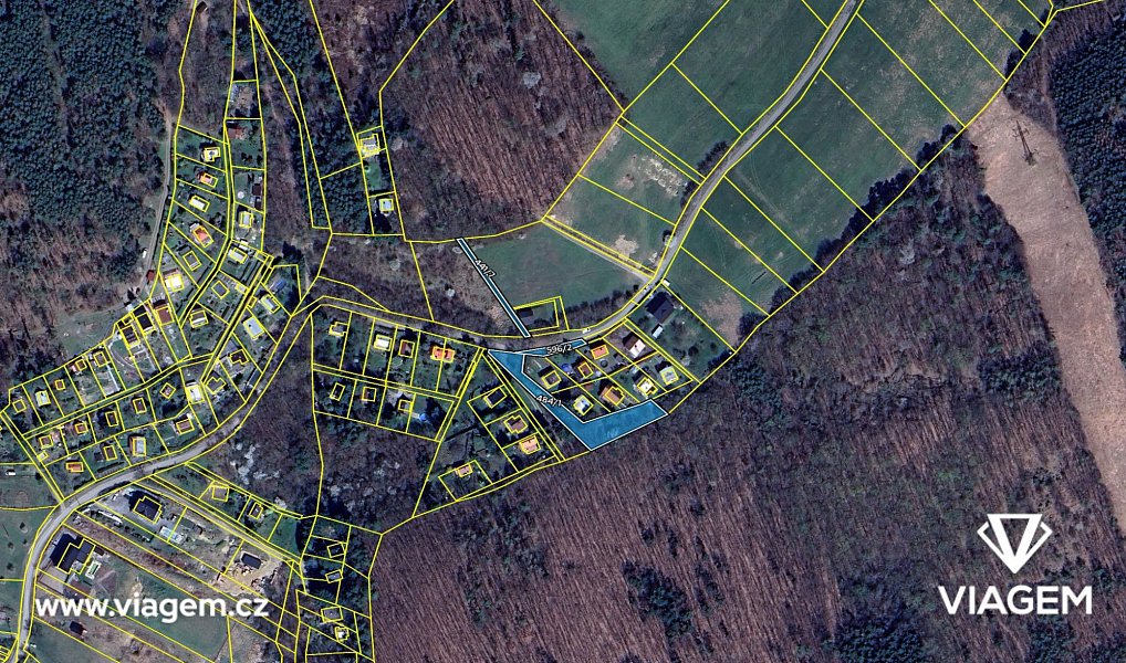 Prodej zahrady 301 m², Stražisko – náhled fotky 4