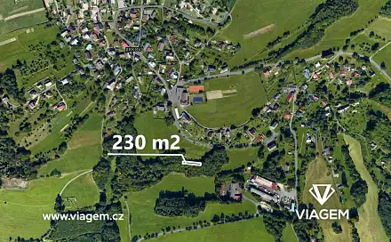Prodej zahrady 2 553 m², Železný Brod, okres Jablonec nad Nisou